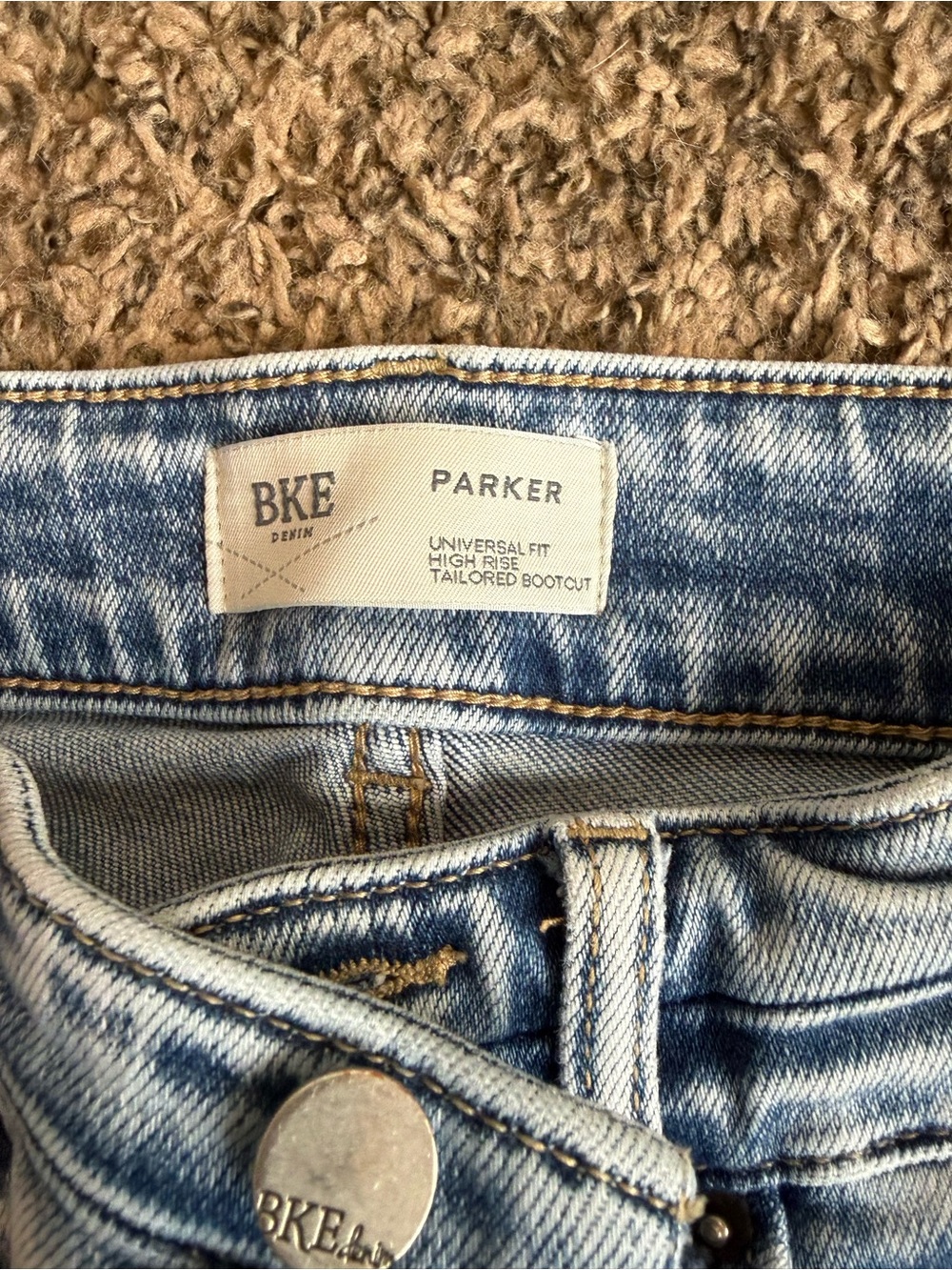 BKE Parker Bootcut Jeans 26x34 - Picture 2 of 6